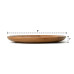 7-Inch Round Mango Wood Serving Plates – Set of 2 | Natural Finish